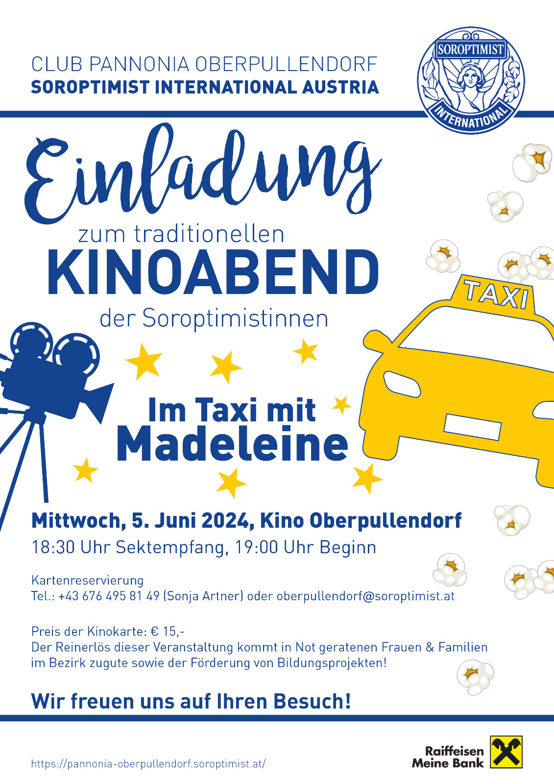 Kinoabend „Im Taxi mit Madeleine“