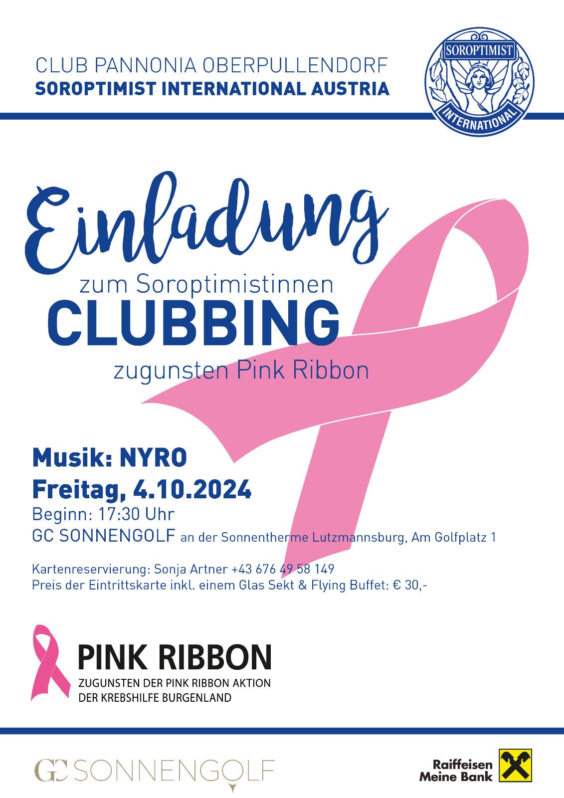 Clubbing Pink Ribbon